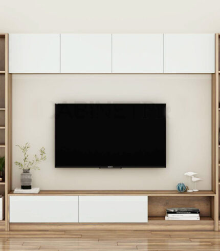 KỆ TI-VI GỖ CÔNG NGHIỆP 3 NGĂN KTV-019